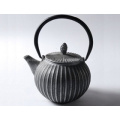 Hot Sale Chinese Embossed Cast Iron Teapot with Infuser